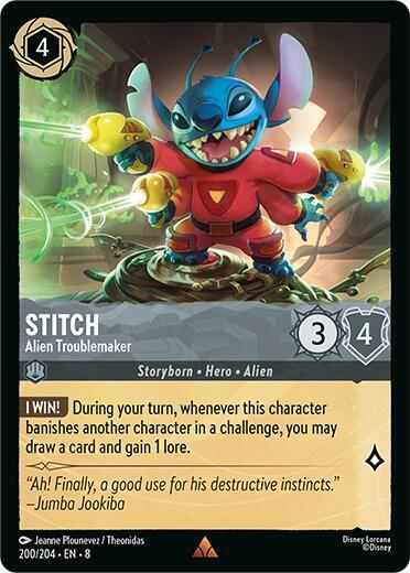 Stitch - Alien Troublemaker | Reign of Jafar #200/204