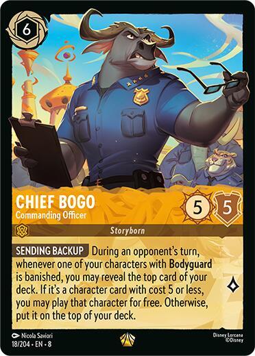 Chief Bogo- Commanding Officer | Reign of Jafar #18/204