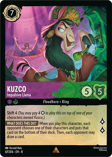 Kuzco - Impulsive Llama | Reign of Jafar #67/204