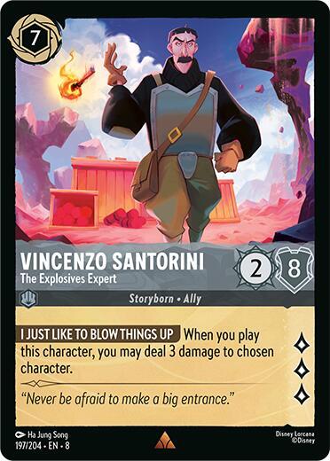 Vincenzo Santorini - The Explosives Expert | Reign of Jafar #197/204