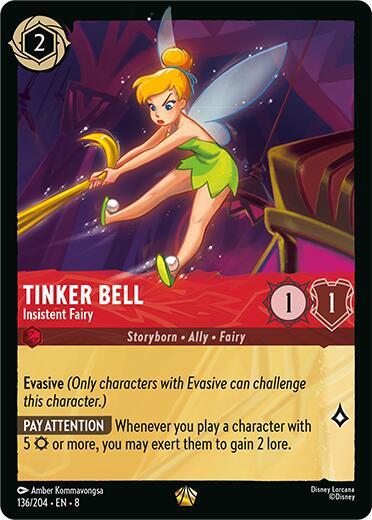Tinker Bell - Insistent Fairy | Reign of Jafar #136/204