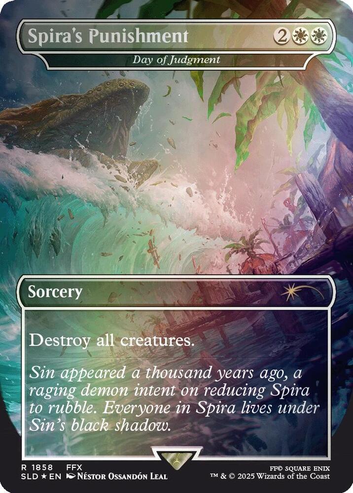 Spira's Punishment - Day of Judgment (Rainbow Foil) | Secret Lair Drop Series #1858