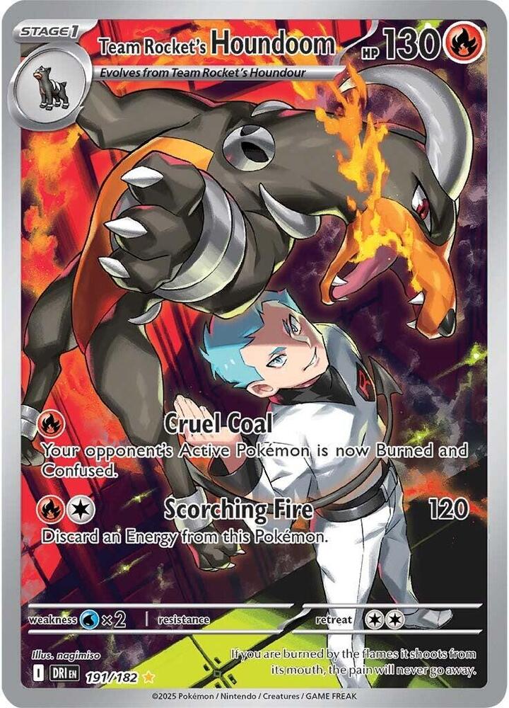 Team Rocket's Houndoom - 191/182 | SV10: Destined Rivals #191/182