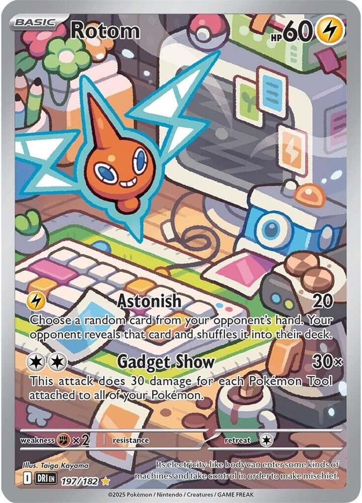 Rotom - 197/182 | SV10: Destined Rivals #197/182