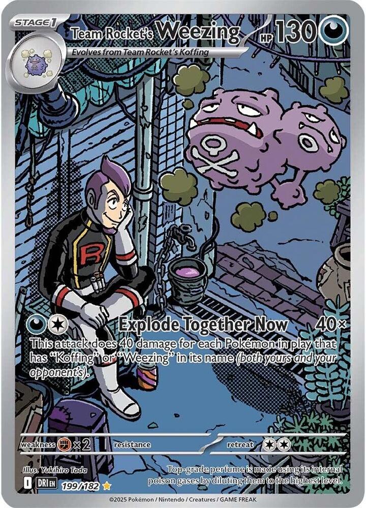 Team Rocket's Weezing - 199/182 | SV10: Destined Rivals #199/182