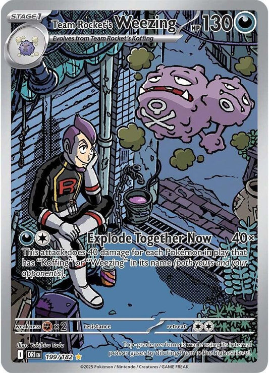 Team Rocket's Weezing - 199/182 | SV10: Destined Rivals #199/182