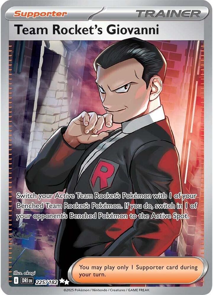 Team Rocket's Giovanni - 225/182 | SV10: Destined Rivals #225/182