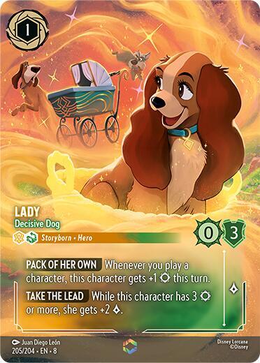 Lady - Decisive Dog (Enchanted) | Reign of Jafar #205/204