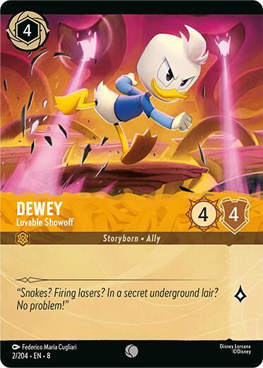 Dewey - Lovable Showoff (Foil) | Reign of Jafar #2/204