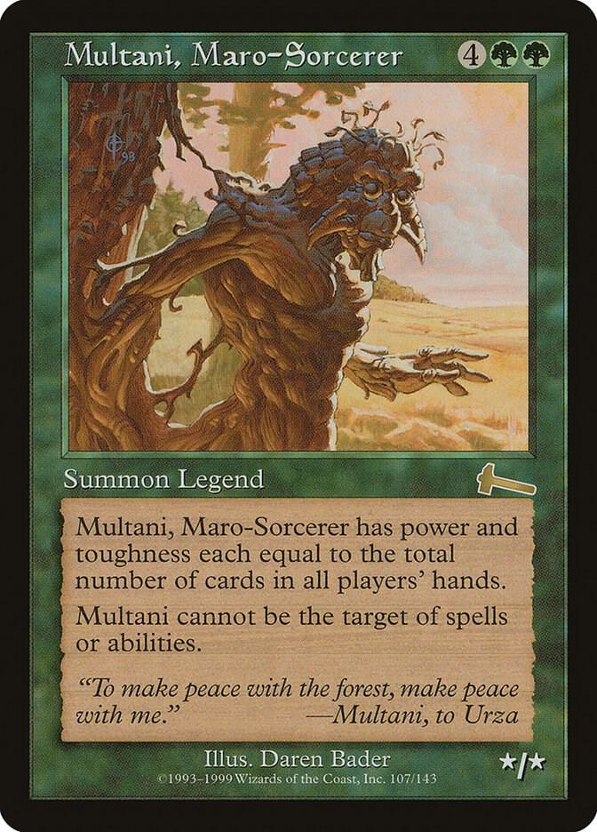 Multani, Maro-Sorcerer | Urza's Legacy #107