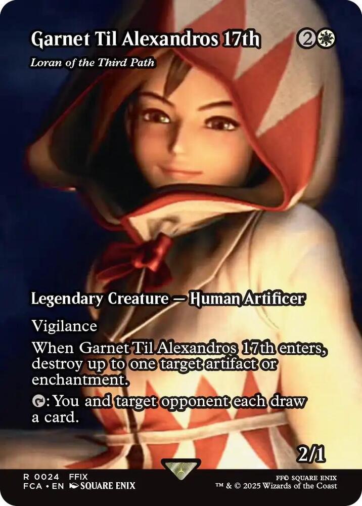 Garnet Til Alexandros 17th - Loran of the Third Path (Showcase) | FINAL FANTASY: Through the Ages #24