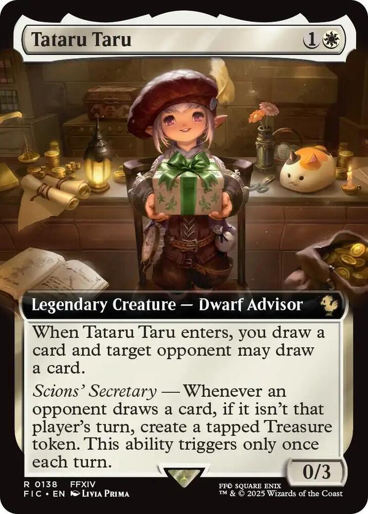 Tataru Taru (Extended Art) | Commander: FINAL FANTASY #138