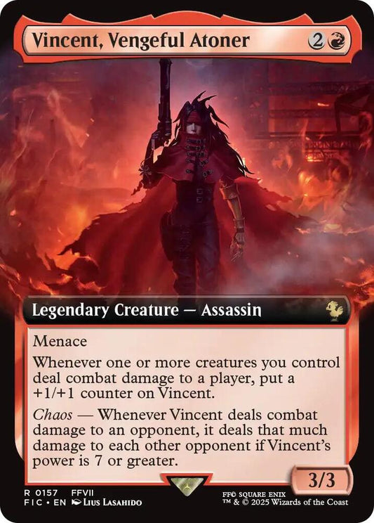 Vincent, Vengeful Atoner (Extended Art) | Commander: FINAL FANTASY #157