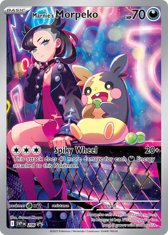 Marnie’s Morpeko | SV: Scarlet & Violet Promo Cards #206