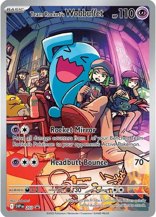 Team Rocket's Wobbuffet | SV: Scarlet & Violet Promo Cards #203