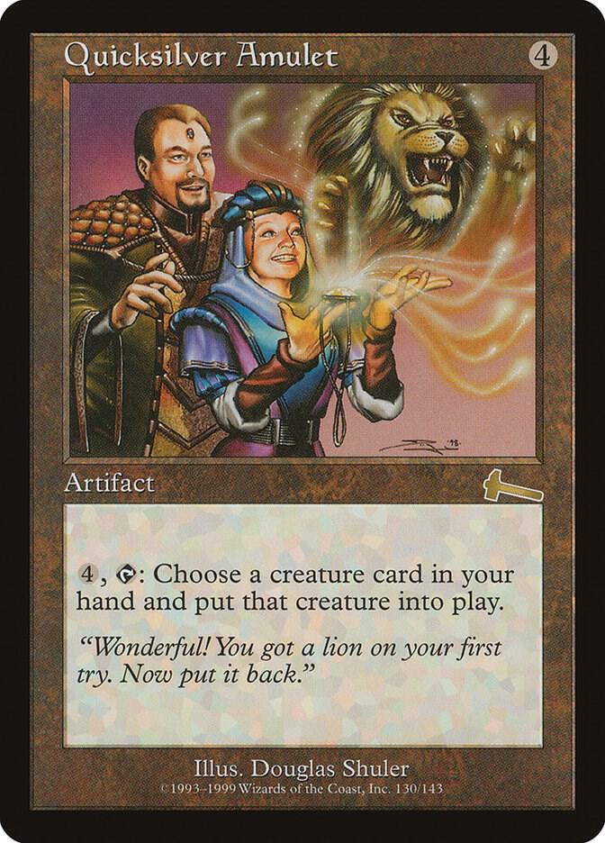 Quicksilver Amulet | Urza's Legacy #130