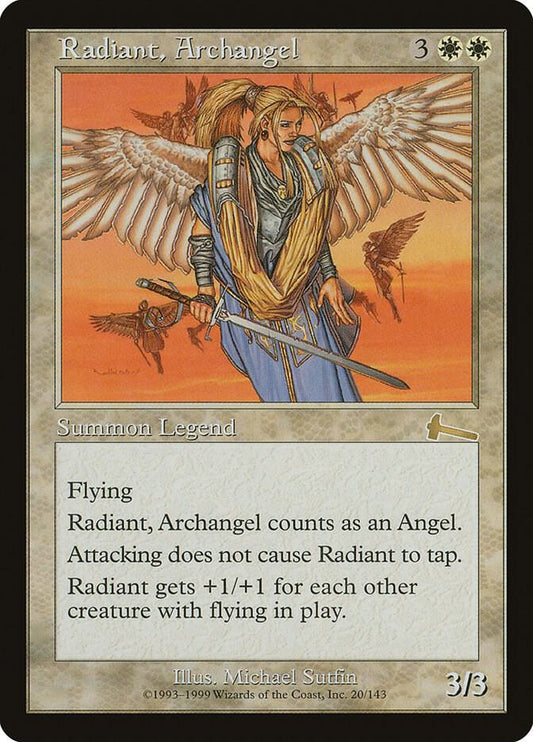 Radiant, Archangel | Urza's Legacy #20