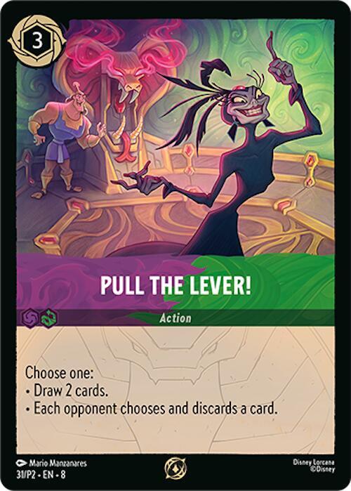 Pull the Lever! | Disney Lorcana Promo Cards #31