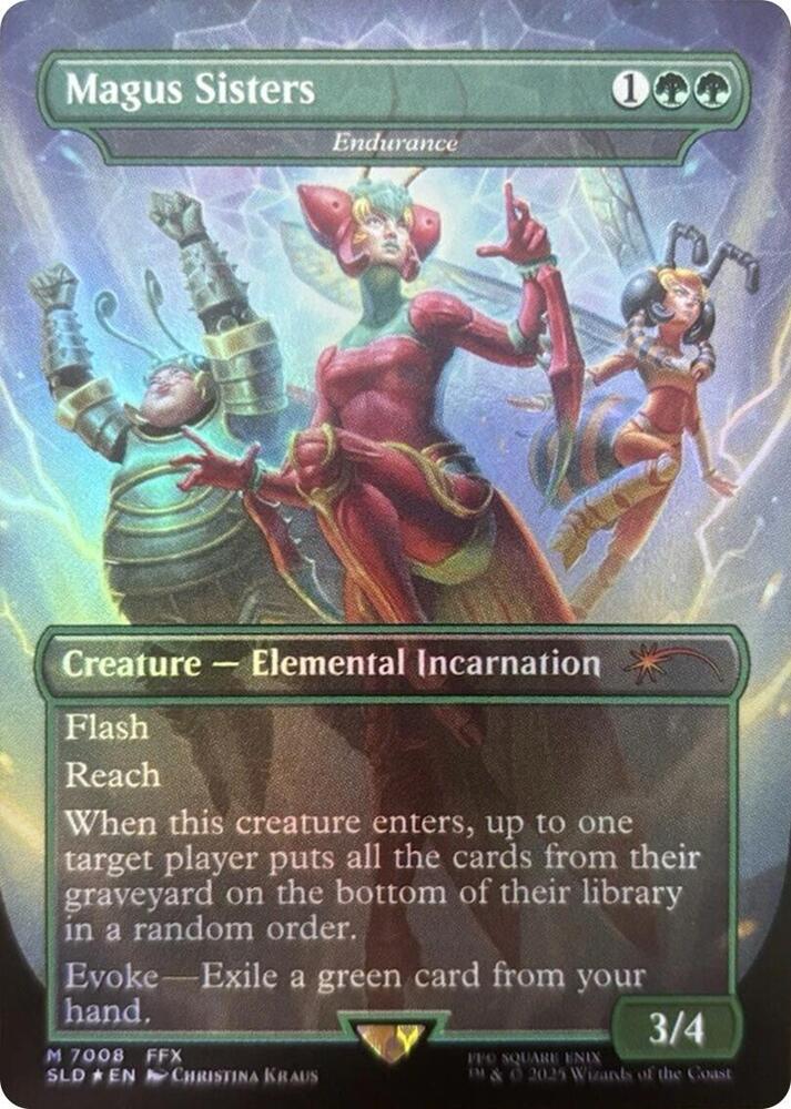 Magus Sisters - Endurance (Rainbow Foil) | Secret Lair Drop Series #7008