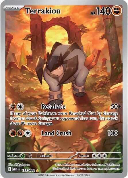 Terrakion - 135/086 | SV: White Flare #135/086