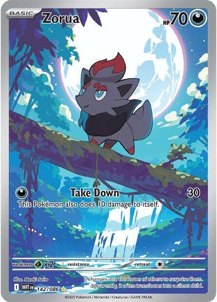 Zorua - 142/086 | SV: White Flare #142/086