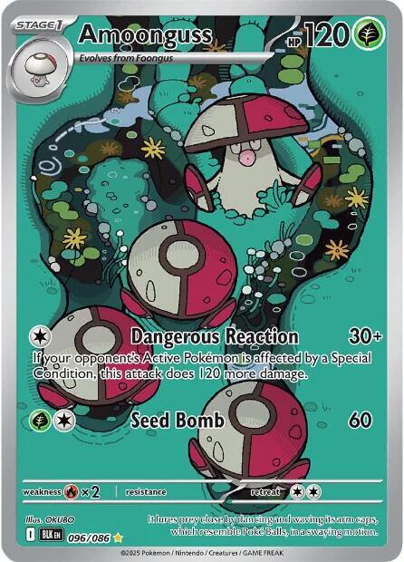 Amoonguss - 096/086 | SV: Black Bolt #096/086