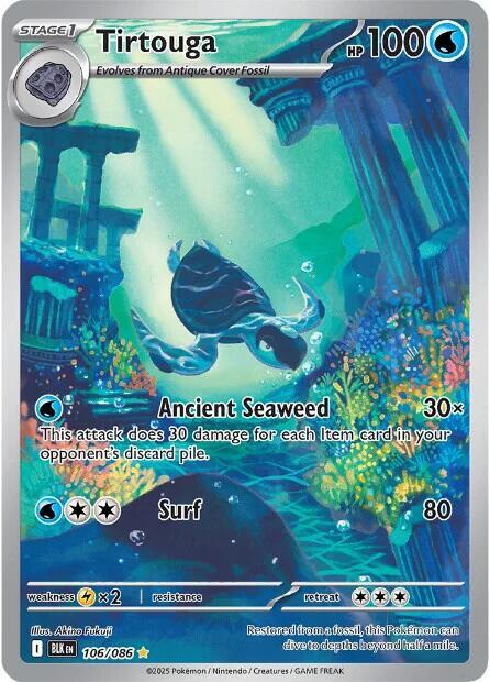 Tirtouga - 106/086 | SV: Black Bolt #106/086