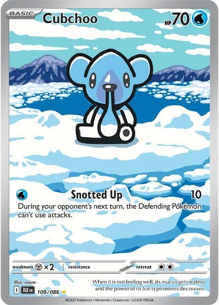 Cubchoo - 109/086 | SV: Black Bolt #109/086
