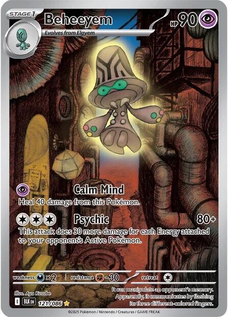 Beheeyem - 121/086 | SV: Black Bolt #121/086