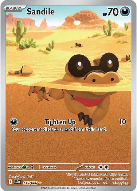 Sandile - 135/086 | SV: Black Bolt #135/086