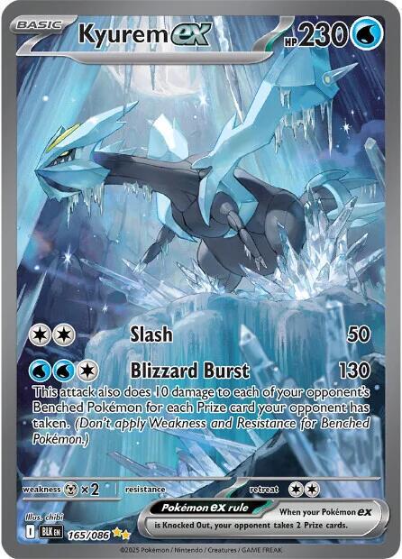 Kyurem ex - 165/086 | SV: Black Bolt #165/086