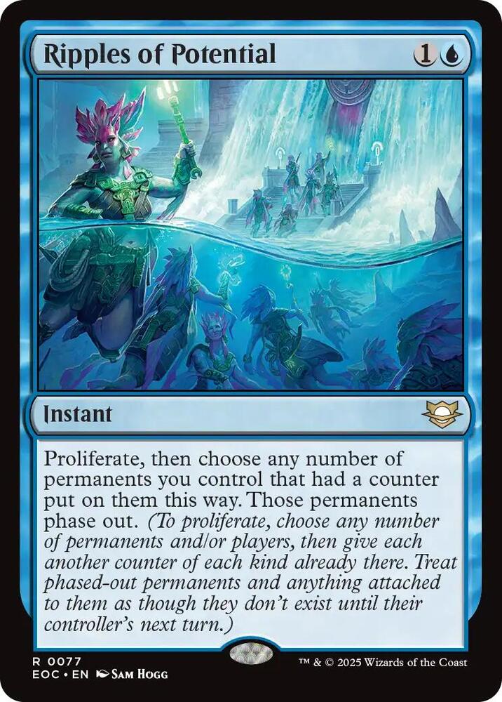 Ripples of Potential | Commander: Edge of Eternities #77