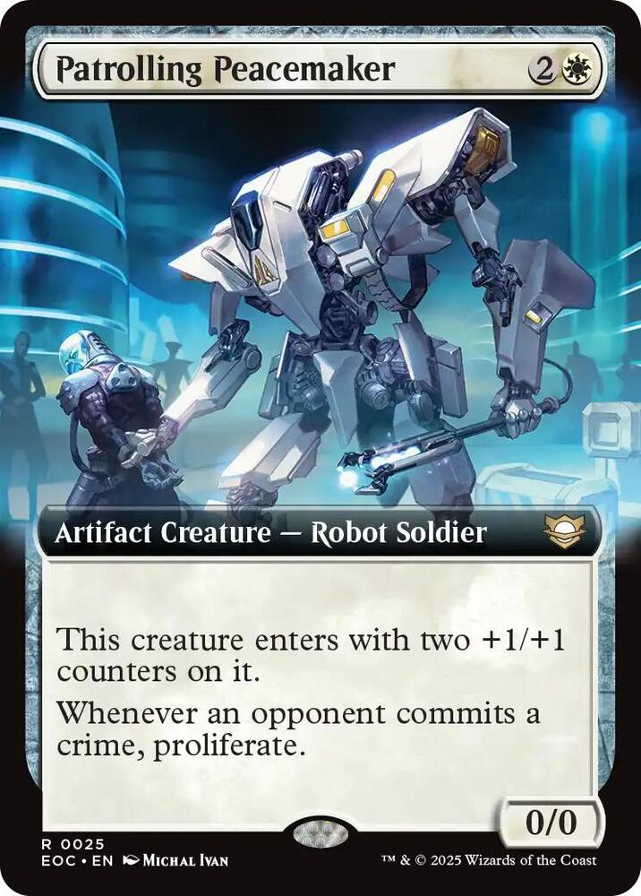 Patrolling Peacemaker (Extended Art) | Commander: Edge of Eternities #25