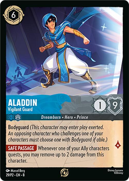 Aladdin - Vigilant Guard | Disney Lorcana Promo Cards #29