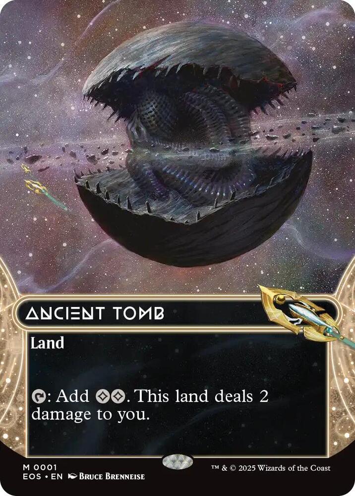 Ancient Tomb (0001) (Borderless) | Edge of Eternities: Stellar Sights #1