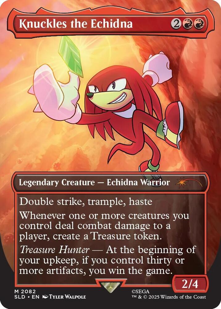 Knuckles the Echidna | Secret Lair Drop Series #2082