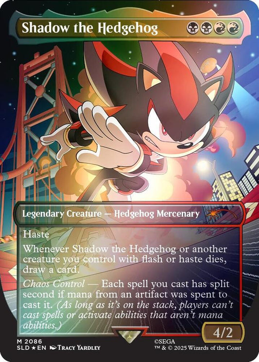Shadow the Hedgehog (Rainbow Foil) | Secret Lair Drop Series #2086