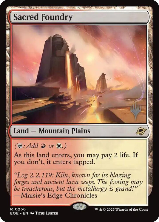 Sacred Foundry | Promo Pack: Edge of Eternities #256