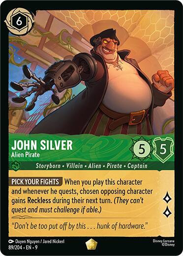 John Silver - Alien Pirate | Fabled #89/204