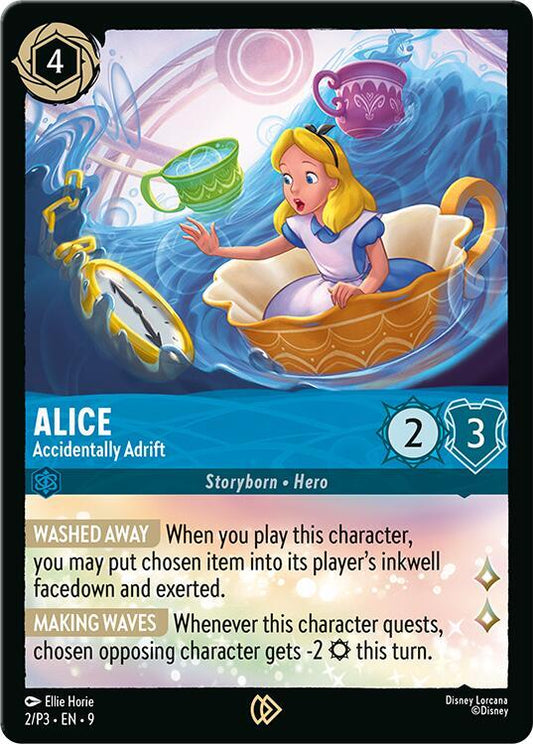 Alice - Accidentally Adrift | Disney Lorcana Promo Cards #2