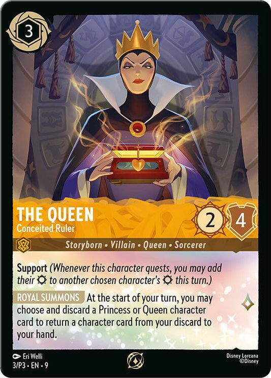 The Queen - Conceited Ruler | Disney Lorcana Promo Cards #3
