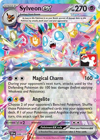 Sylveon ex | Prize Pack Series Cards #086/191