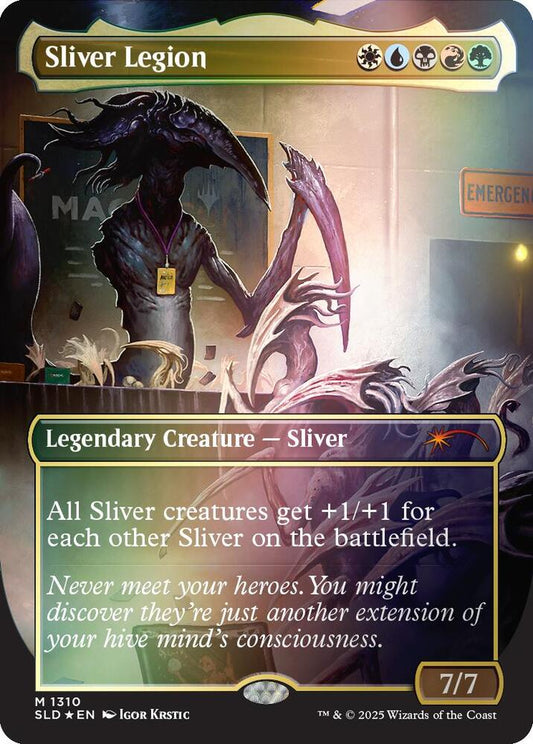 Sliver Legion (1310) (Rainbow Foil) | Secret Lair Drop Series #1310