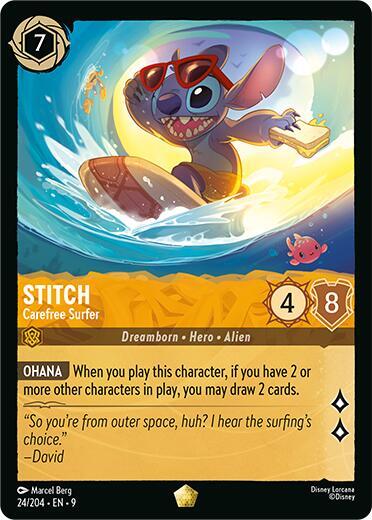 Stitch - Carefree Surfer | Fabled #24/204