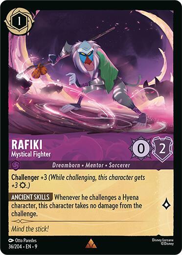 Rafiki - Mystical Fighter | Fabled #36/204