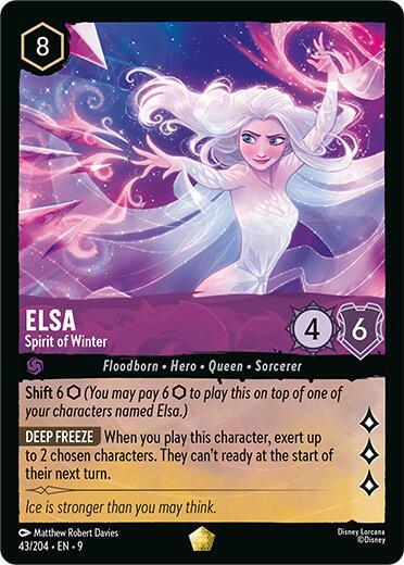 Elsa - Spirit of Winter | Fabled #43/204