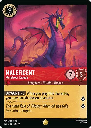Maleficent - Monstrous Dragon | Fabled #108/204