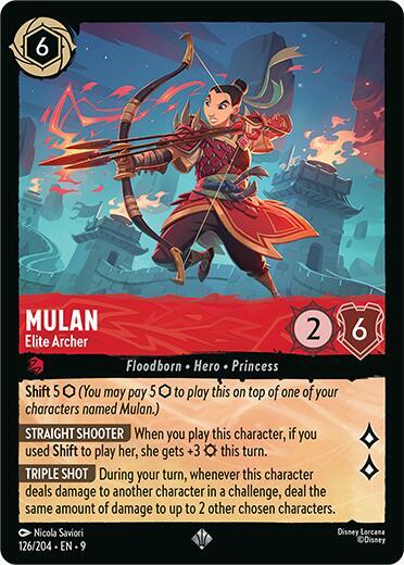 Mulan - Elite Archer | Fabled #126/204