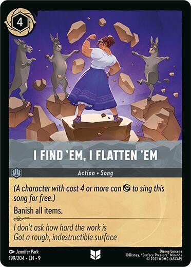 I Find 'Em, I Flatten 'Em | Fabled #199/204