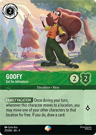Goofy - Set for Adventure (Epic) | Fabled #211/204